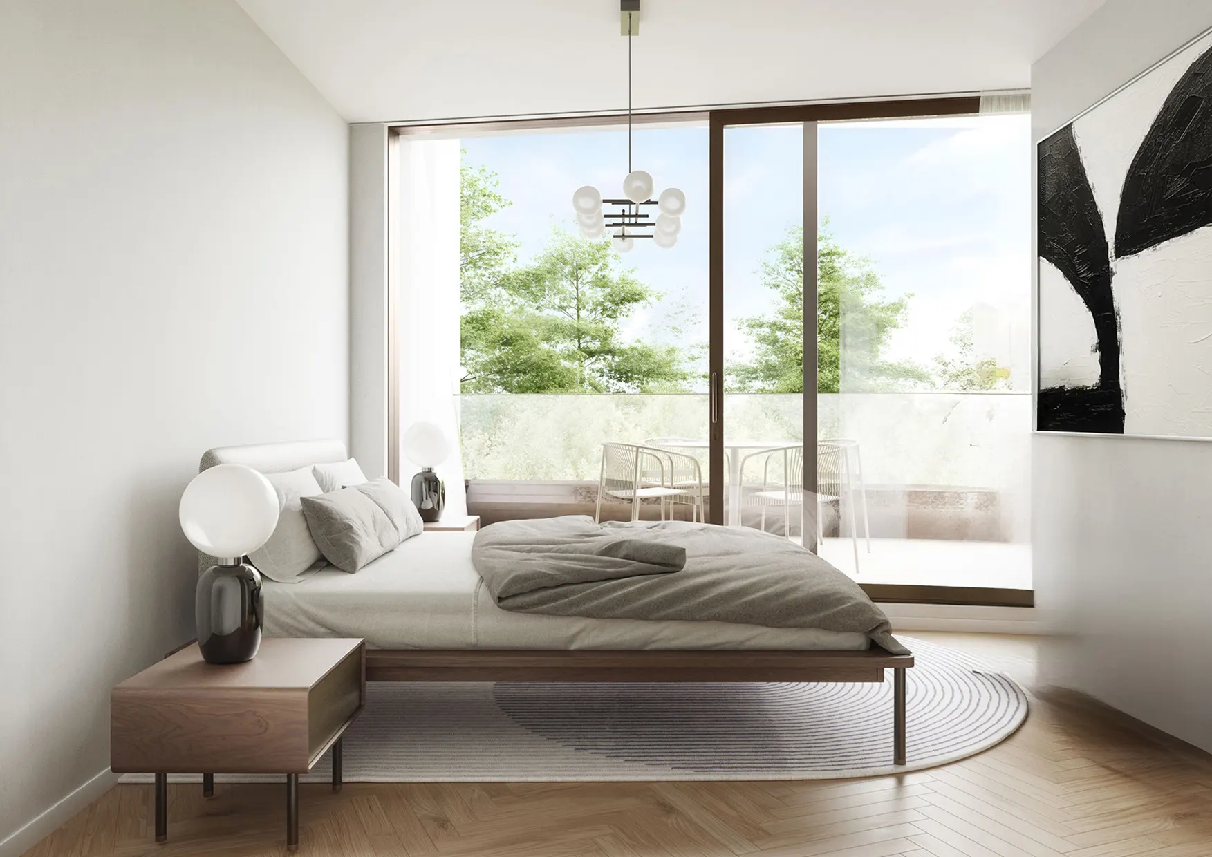 Schlafzimmer der Wohnung Top 10