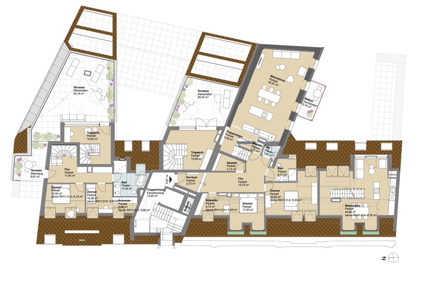 Grundriss 2. Dachgeschoss